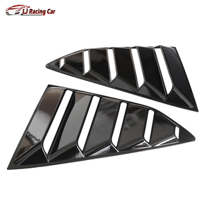 Xe Cửa Sổ bìa Carbon cái nhìn <span class=keywords><strong>exetrior</strong></span> phía sau xe Bên Cửa Sổ louver tự động phụ kiện xe hơi cho Chevrolet Chevy Camaro 2016-2022 - Product Image 3