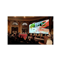Écran LED intérieur ultra-clair P2 pour mur vidéo, idéal pour les salles de réunion de bureau et les centres commerciaux, taille du cabinet 960*480mm