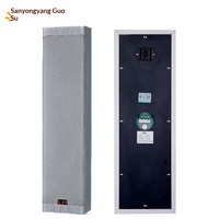 Altavoz de Columna LAS LCS-810 820 830 para Interiores/Exteriores, de Aleación de Aluminio, Impermeable, 10W, Entrada Balanceada XLR, Sin Fuente de Alimentación