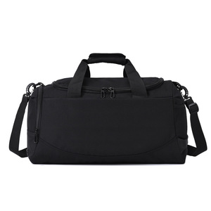 Lightweight Oxford Fabric Travel <b>Bag</b> Individual Shoe Storage Letter Pattern Fashion Daily Outdoor Zipper Closure Gym Duffle <b>Bag</b> - Product Image 3