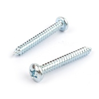 Premium Zinc Plated Cross Pan Head Fastener Screw Bolt Set 320Pcs for Computer Hardware Fixing Works