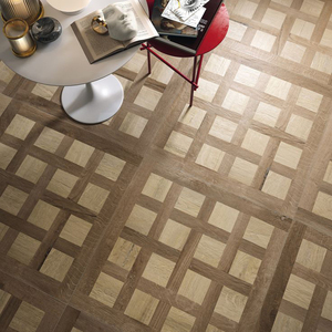 <span class=keywords><strong>Parquet</strong></span> en bois massif tressé de luxe OEM/ODM, deux tons, pour la décoration intérieure - Product Image 1