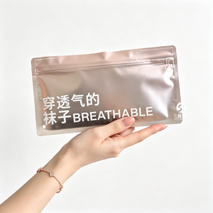 Bolsas de Embalaje de Papel de Aluminio con Sellado de 3 Lados, Impresas Personalizadas y Resellables |   Cierre Deslizante de 3 Lados para Ropa Interior - Product Image 4