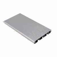 Panneau de socle de cuisine en PVC étanche 10cm 15cm plinthe argentée noire pour armoires matériel de meubles coup de pied