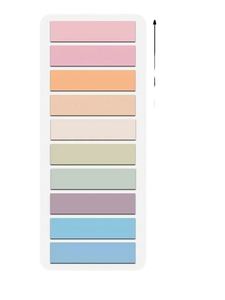 แท็บอินเด็กซ์หลากสีแบบใส แท็บอินเด็กซ์ใสสำหรับสำนักงาน ชุดแท็บอินเด็กซ์ใส อุปกรณ์เครื่องเขียน กระดาษโน้ตแบบติด - Product Image 4