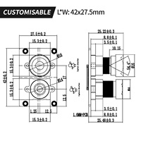 Module de caméra binoculaire Ultra HD IMX415 4K 60fps 8MP, vision nocturne à faible luminosité pour scanner 3D/AGV/robot/vision stéréo