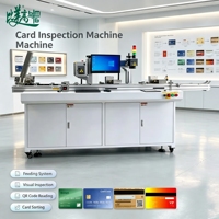 Système tout-en-un de marquage laser et de réinspection de puces RFID pour ligne de production de cartes/étiquettes intelligentes avec lecture/écriture parallèle à 4 stations