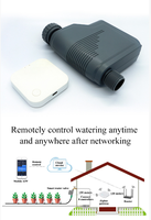 Contrôleur d'eau intelligent Zigbee avec minuterie hors ligne, mode d'irrigation cyclique, application Tuya, contrôle du volume d'eau et du temps, vanne DN15 DN20 DN25