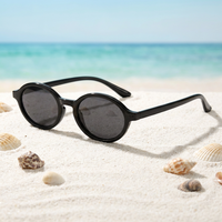 Gafas de Sol Polarizadas UV400 de Diseño Retro para Hombre, Marca Privada, Gafas de Sol Ovaladas Vintage de Moda para Mujer, Fabricante de Gafas de Sol Personalizadas