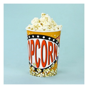Gobelets à Popcorn Jetables 32 oz 64 oz 85 oz en Papier Kraft – Emballage Alimentaire à Emporter – Boîte Conteneur à Popcorn en Papier - Product Image 6
