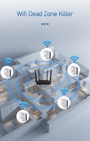 Repetidor Wifi Inalámbrico de 300mbps, Extensor de Rango Largo, Amplificador de Señal Wi-Fi, Punto de Acceso, Repetidor WLAN