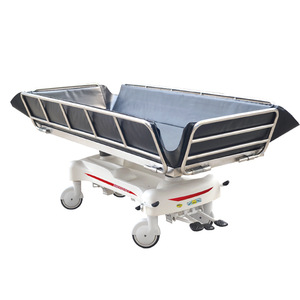 Cama de ducha hidráulica Maijie MJY-8, cama de enfermería manual para pacientes y ancianos, asistencia para el baño. - Product Image 1