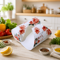 Boîte Cadeau Ronde en Papier Imprimé Exquis pour Mariage et Bonbons, Prix de Gros, Emballage Cadeau en Papier Artistique, Boîte OEM