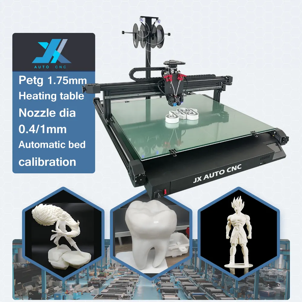 JX AUTO CNC Industrial 3D impresora de letras de canal carcasa de letras de gran tamaño impresión rápida de alta calidad máquina de impresión FDM