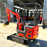 Nouveauté : Mini-pelle 1,2T avec machine robuste, hydraulique fluide et commandes précises pour les travaux de construction exigeants
