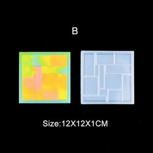 Brillant Silicone Puzzle Moule Résine <span class=keywords><strong>Jeu</strong></span> de Puzzle Moule Pour <span class=keywords><strong>Jeu</strong></span> de Table - Product Image 3