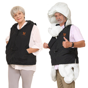 Jujiale Anti Fall Vest With Airbag Protection For Seniors Home Use Size Mlxlxxxlxxl Breathable Fabric Back Padding - Product Image 3