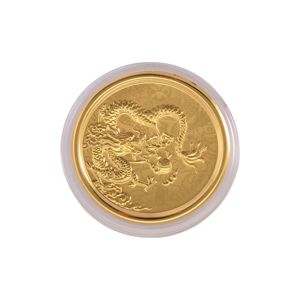 Monete d'oro 200mg di alta qualità in rilievo i dodici segni zodiacali cinesi monete d'oro personalizzate - Product Image 2