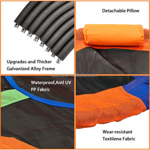 ZOSHINE eco-friendly corda di Textilene Swing-materiale riciclabile e Design durevole, sedia da appendere per esterni verde per i giardinieri - Product Image 3