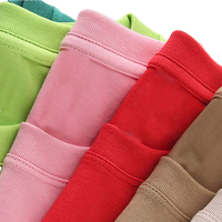 T-shirt unisexe décontracté en coton tricoté 180 g/m², coupe classique, personnalisable avec broderie ou impression de logo, OEM ODM, vierge et personnalisable
