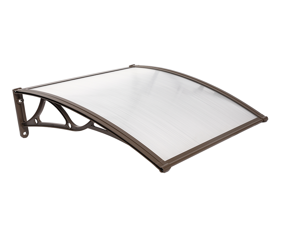 Brown bracket transparent board