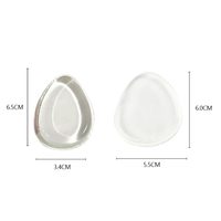 Éponge de maquillage professionnelle en gel de silice en forme de dessin animé, applicateur en silicone, blender, éponge en silicone en forme de goutte d'eau pour la beauté