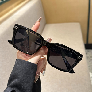 New Fashion Versatile Travel Sun Glasses with UV400 Protection Custom Logo Full-Rim Classic Square Frames <b>Sunglasses</b> Women Men - Product Image 2