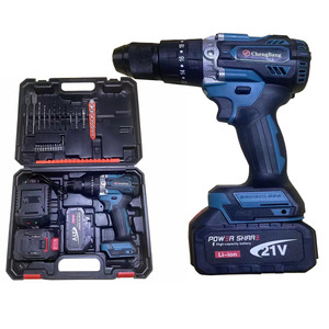 Portable 1/2 \ "Batterie Sans Fil Tournevis Électrique Kit Perceuse À Main 200N.m Couple Rechargeable Brushless Impact OEM Personnalisable - Product Image 1