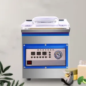 automatic Seafood Chicken Sausage Wet and dry Vacuum food Sealing Machine Plastic bag packaging machine