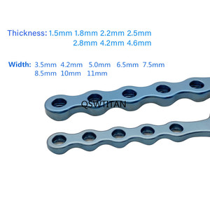 แผ่นล็อค ALPS <span class=keywords><strong>T</strong></span> ขนาด 3.5/4.2/5.0/6.5 มม. ทำจากไทเทเนียมอัลลอยด์ สำหรับสัตวแพทย์ ใช้ในการผ่าตัดกระดูกและข้อสำหรับสัตว์เลี้ยง - Product Image 2