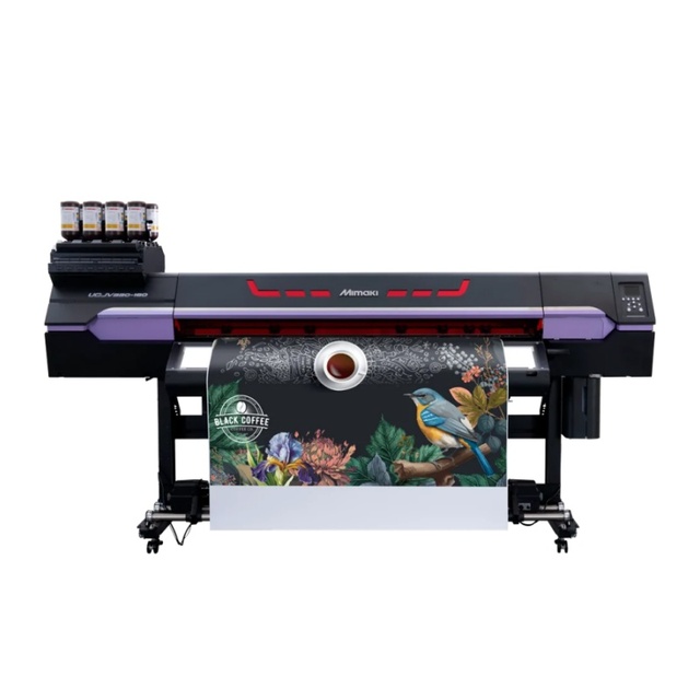 New Mimaki UCJV330-160 Roll to Roll UV Printer&cutter Use Mimaki Lus175 UV INK