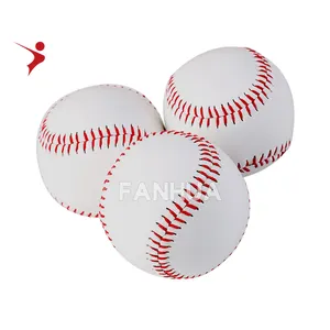 Goede Handgemaakte 9Inch Honkbalballen Pvc Rubber Zachte Honkbal En Kurk Hardhout Honkbalballen Voor Training Welkom Oem