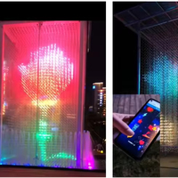 Tubes LED Pixel DMX512 RGB 3D pour éclairage de scène de club, intérieur/extérieur, éclairage de la Saint-Valentin avec indice de protection IP68