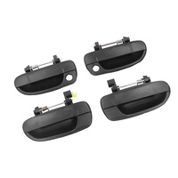 Poignées de porte intérieures et extérieures de voiture Q 82620-22010 82610-22010 82650-25000 82660-25000 pour Hyundai Accent 1995-1999 ATOS 1997-2005