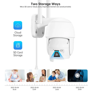 Giá tốt 1080P 2MP HD icsee App nhà thông minh ngoài trời an ninh mini <span class=keywords><strong>wifi</strong></span> PTZ máy ảnh - Product Image 5