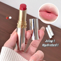 Bilybear Rouge à lèvres longue tenue effet miroir changeant de couleur hydratant et nourrissant