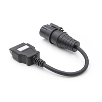 Para IVECO 30-Pin ODB OBD2 Adaptador de cable de diagnóstico a lector de código de 16 pines para vehículo comercial