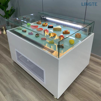 Vitrine réfrigérée ouverte pour pâtisserie, chocolat, desserts, boulangerie, gâteaux, vitrine réfrigérée pour gâteaux