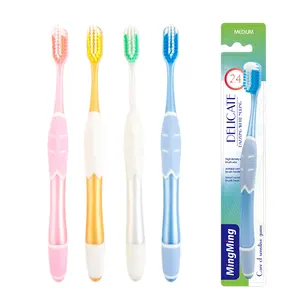 Free Sample Oem Nylon Bristle Toothbrush Family Home Use Cheap Oral Hygiene Care Toothbrush