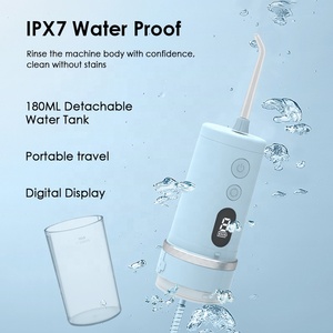 <span class=keywords><strong>Hydropulseur</strong></span> portable, capacité de 180 ml, étanche IPX7, pour la maison, l'hôtel, les voyages, jet d'eau pliable, irrigateur buccal - Product Image 5
