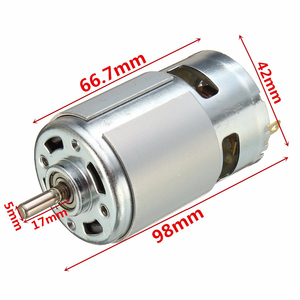 Faradyi tốc độ cao 775 Gear Motor với hành tinh giảm tốc 24V mô-men xoắn cao tiếng ồn thấp cho robot & tự động hóa - Product Image 5