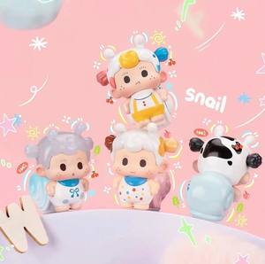 Auténtico Peluche Sorpresa Mini Blind Box de Pretty Soda Girl Angry Snail Treasure, Figura Decorativa de Animal, Regalo de Cumpleaños, Mercancía - Product Image 2