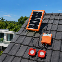Système d'éclairage solaire miniature pour extérieur IP65