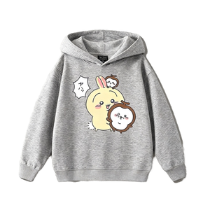 Chiikawa Flying Squirrel Momoka Usagi Sudadera con capucha Niños y niñas Otoño e inviernos japoneses - Product Image 1
