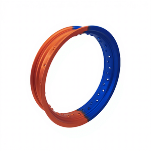 Jante de roue Supermoto bicolore KYZ de 17 pouces, alliage d'aluminium 7116, 36 trous, CNC pour SXF WRF KXF <span class=keywords><strong>Motocross</strong></span> Enduro Dirt Bike, jantes <span class=keywords><strong>à</strong></span> rayons - Product Image 5