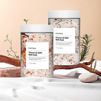 Vente de gros Parfum éclaircissant pour restaurer l'élasticité de la peau Detox Trempage des pieds Sel de mer d'Epsom Bain spa Coffret cadeau gommage bio