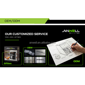 ANWELL 7L 8L <span class=keywords><strong>Friteuse</strong></span> à air numérique intelligente en acier, sans huile, avec mini-grille, la meilleure selon Consumer Reports - Product Image 6