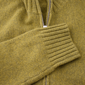 100% Pure Wool Half Zip Mock Neck Sweater <strong>Women</strong> Custom Solid Color Knitted Pullover Long Sleeve Cashmere Feel Wool <strong>Jumper</strong> - Product Image 4