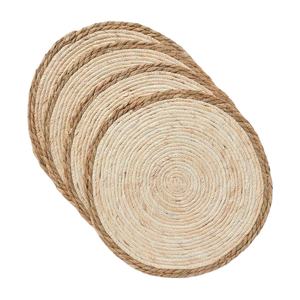 Sets de table en <span class=keywords><strong>paille</strong></span>, livraison rapide, napperons en rotin tissé en <span class=keywords><strong>paille</strong></span> naturelle, personnalisés - Product Image 1