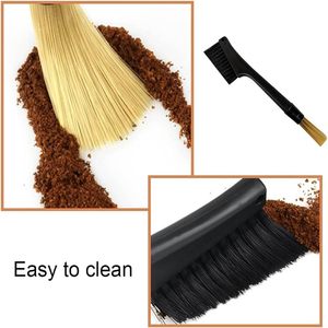 Brosses <span class=keywords><strong>de</strong></span> <span class=keywords><strong>nettoyage</strong></span> détachables à double tête pour machine à café, outil pour grains <span class=keywords><strong>de</strong></span> café, brosse <span class=keywords><strong>de</strong></span> dépoussiérage pour machine à expresso et broyeur - Product Image 6